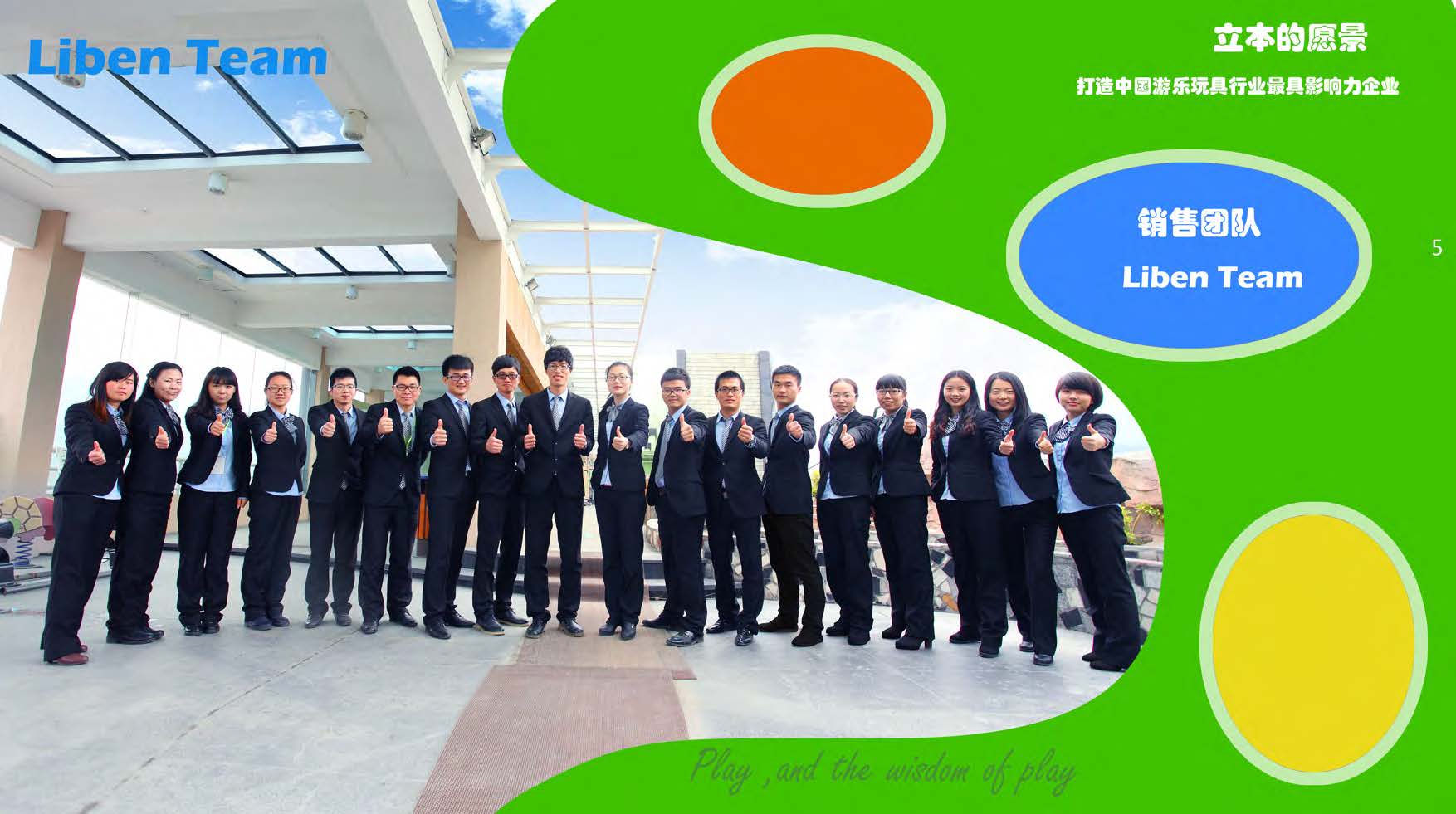 立本蹦床案例资料,销售团队建设