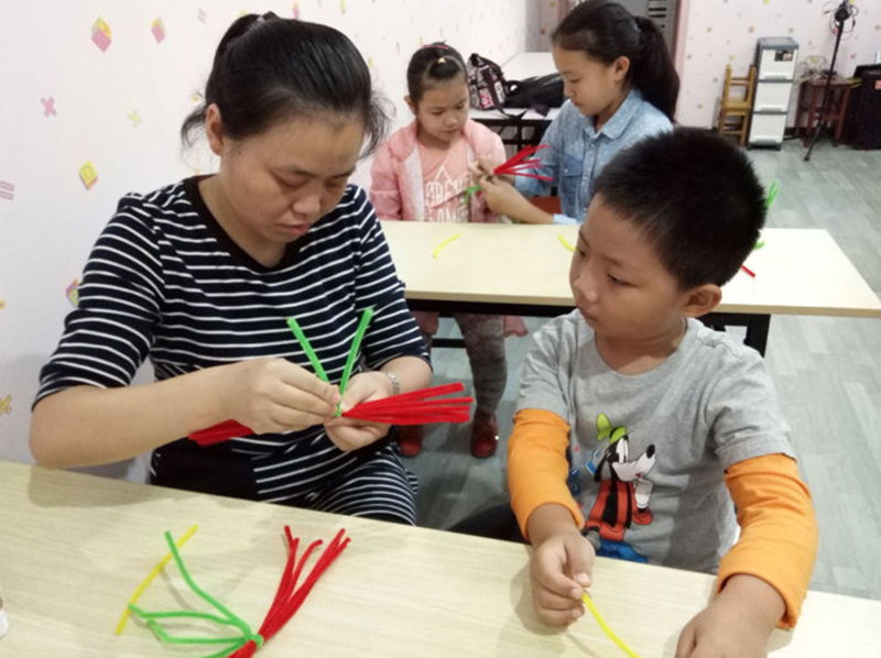 蹦床厂家室内游乐项目--DIY手工区