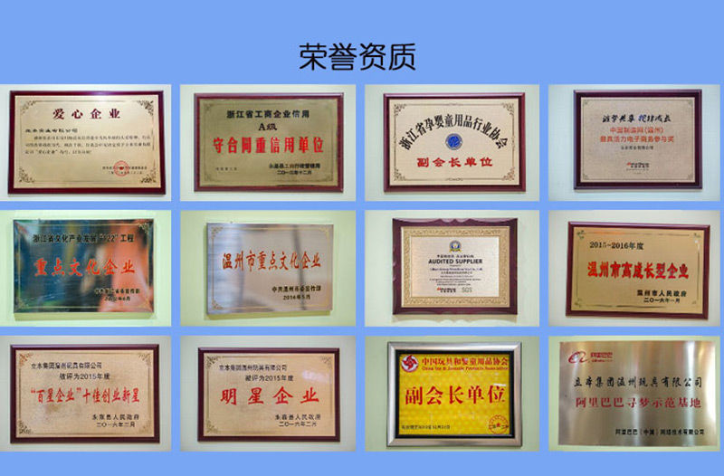 立本集团荣誉证书