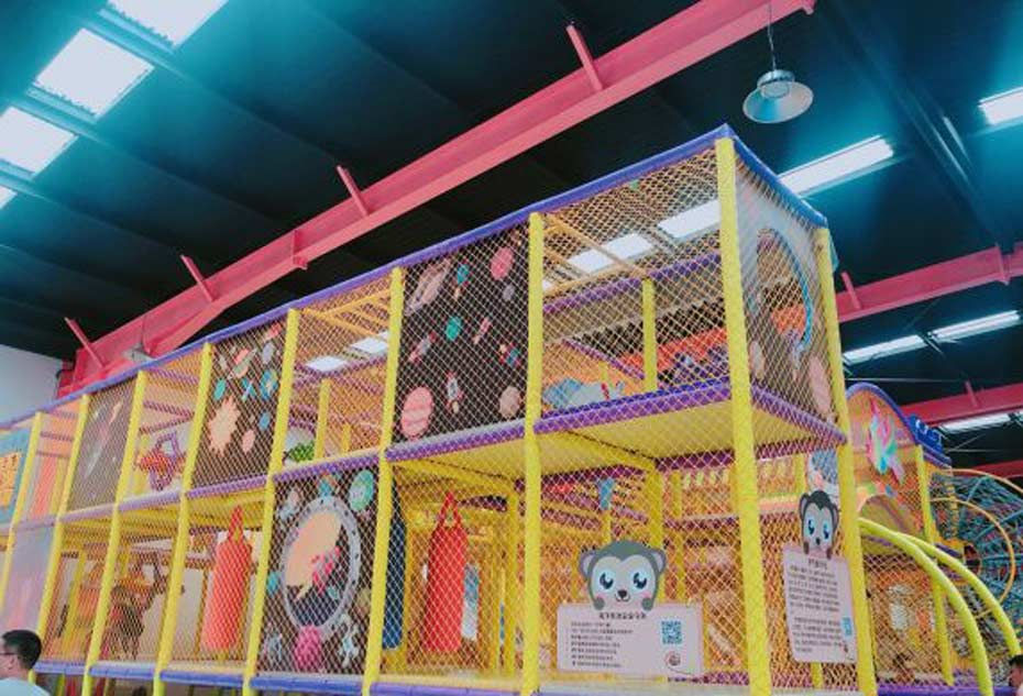蹦床公园实物案例