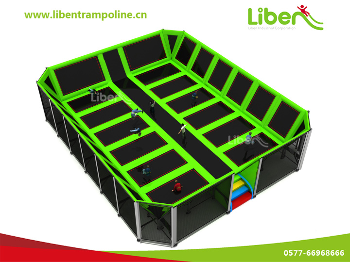 通过ISO认证室内外游乐蹦床