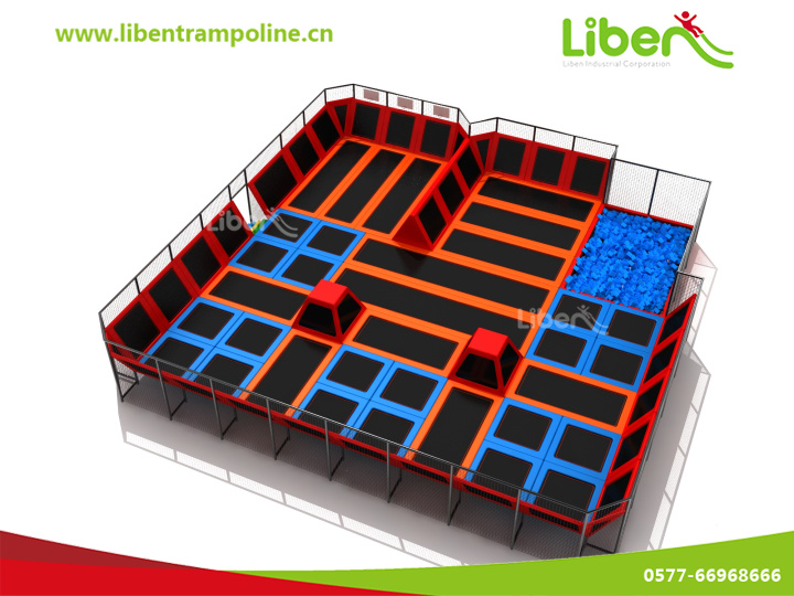 ASTM证书批准用于商业的专业室内蹦床，蹦床销售！