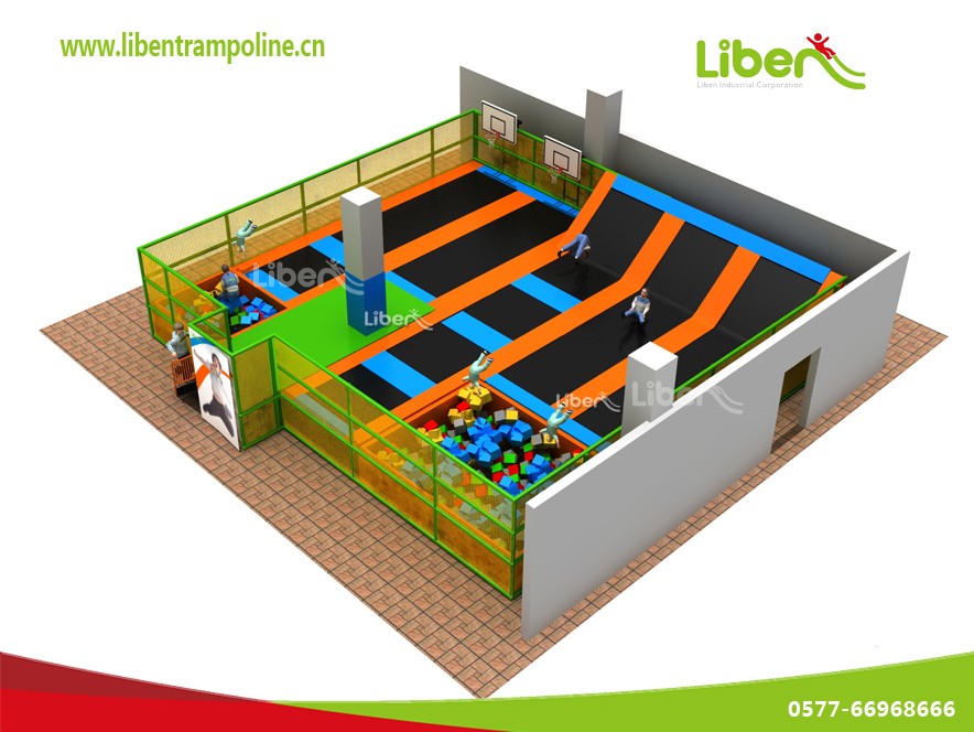 开一个蓝box蹦床公园要多少钱