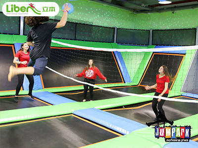 立本蹦床乐园案例——以色列Jumpark Ltd 780平方