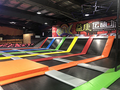 郑州fly zone蹦床主题公园案例